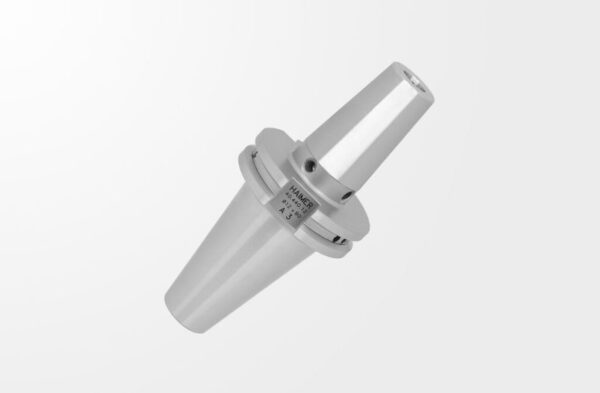Imagem de um cone porta-ferramenta que realiza a interface entre o fuso da máquina e a ferramenta de corte