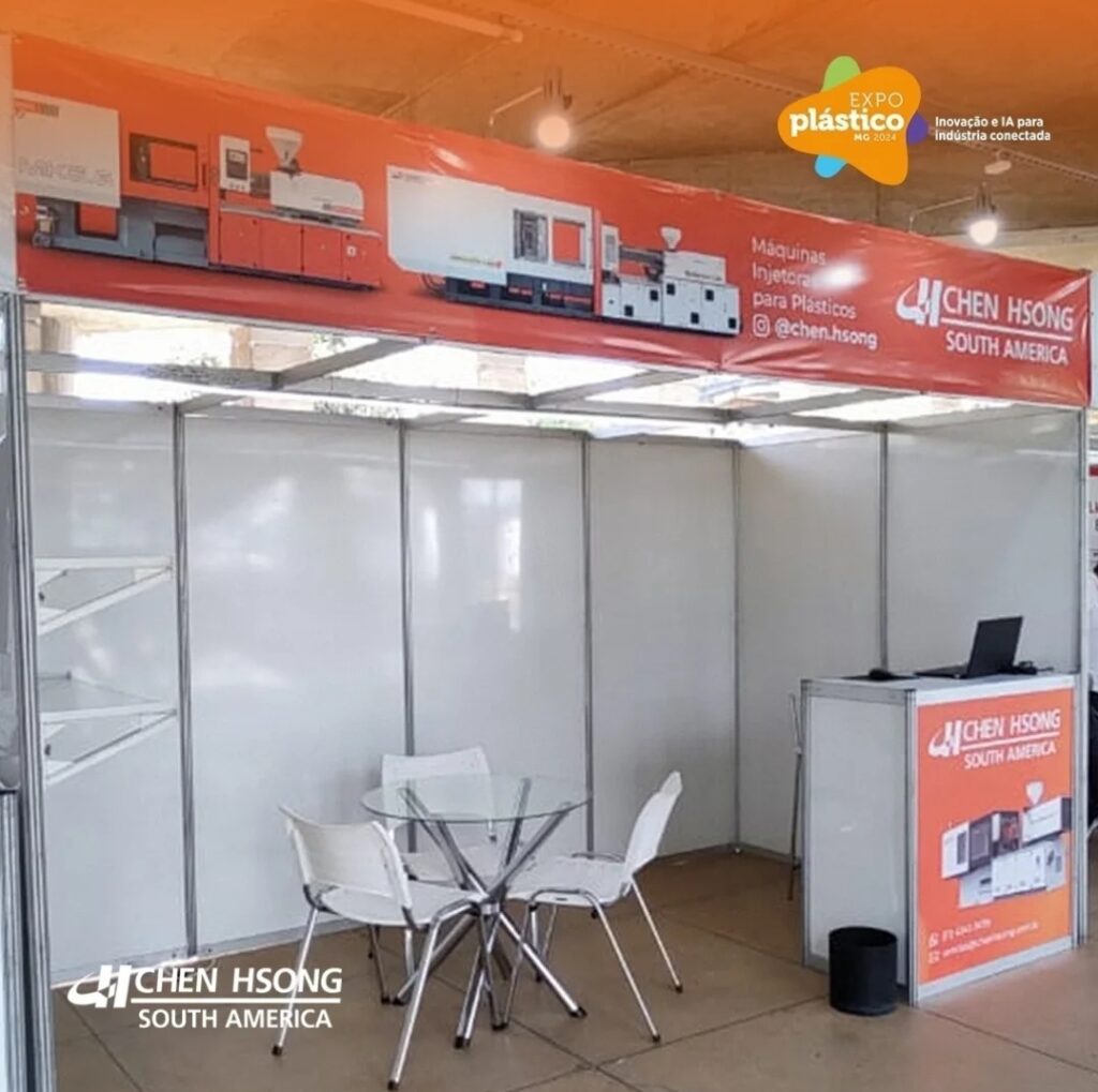 Stand da Chen Hsong na ExpoPlástico 2024.
