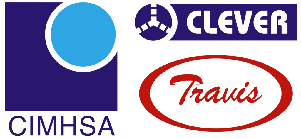 Logos - CIMHSA - CLEVER - TRAVIS