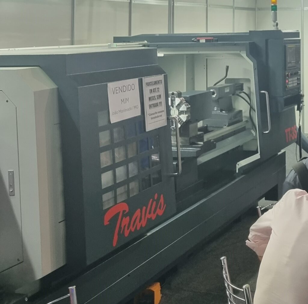 Torno CNC TT-3S lançado na SIM 2025